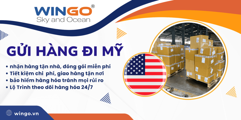 Gửi hàng đi Mỹ
